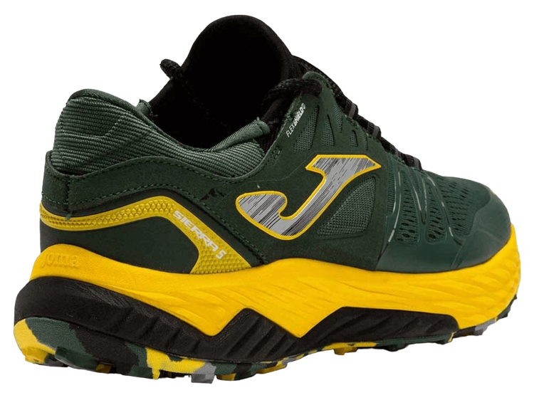 Кроссовки беговые JOMA TK Sierra Men Green Yellow 2215